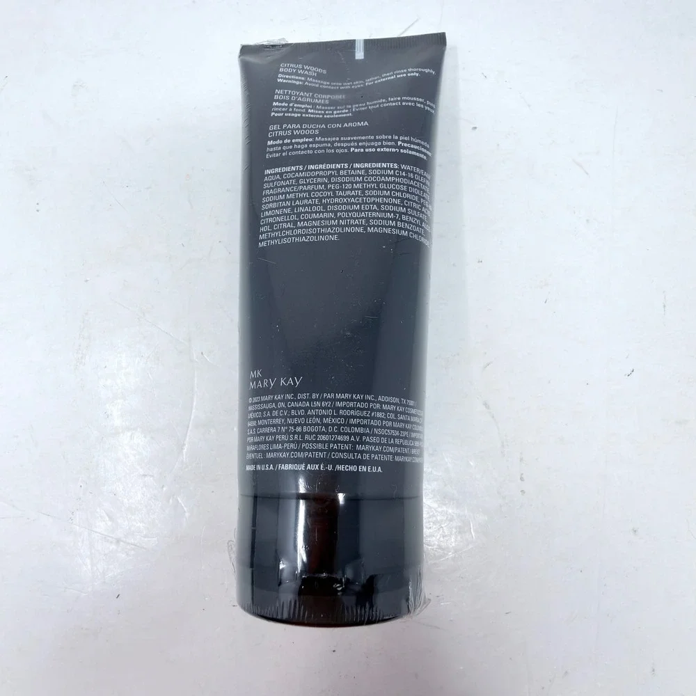 Mary Kay MKMen Citrus Woods Body Wash Shower Gel 6.5 oz Men Limited Edition New